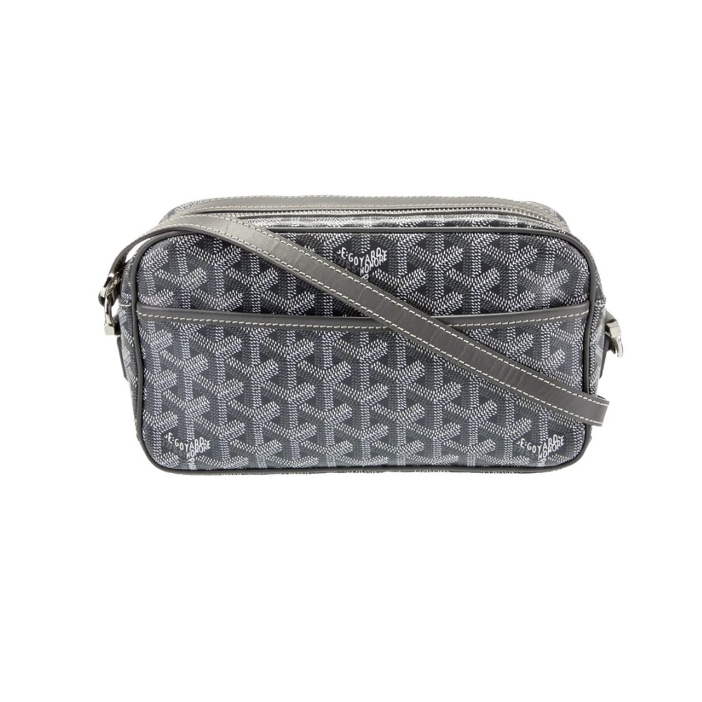 Goyard goyardine Sac cap vert in Gris